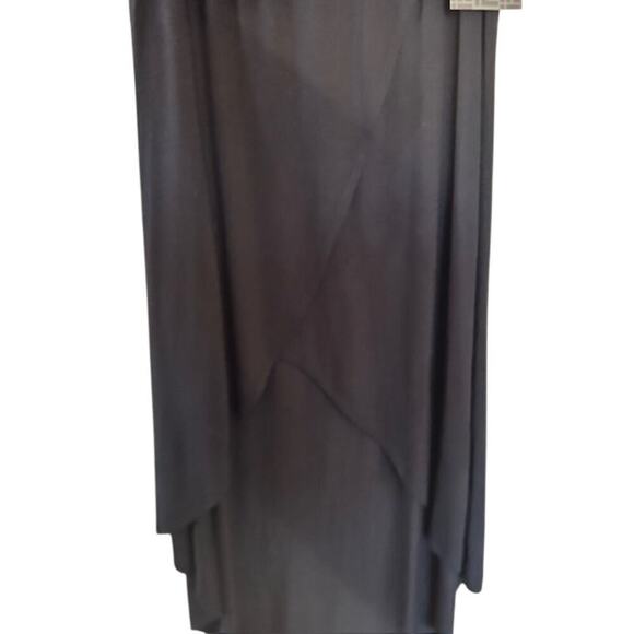 IZ Beyer Black Gathered Waist Stretch Pull on Tulip Skirt, size Small NWT - Picture 3 of 4
